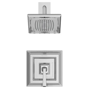 [TU455507.002] Town Square S 1.75 gpm/6.8 L/min Shower Trim Kit With Water-Saving Showerhead, Double Ceramic Pressure Balance Cartridge With Lever Handle - Polished Chrome