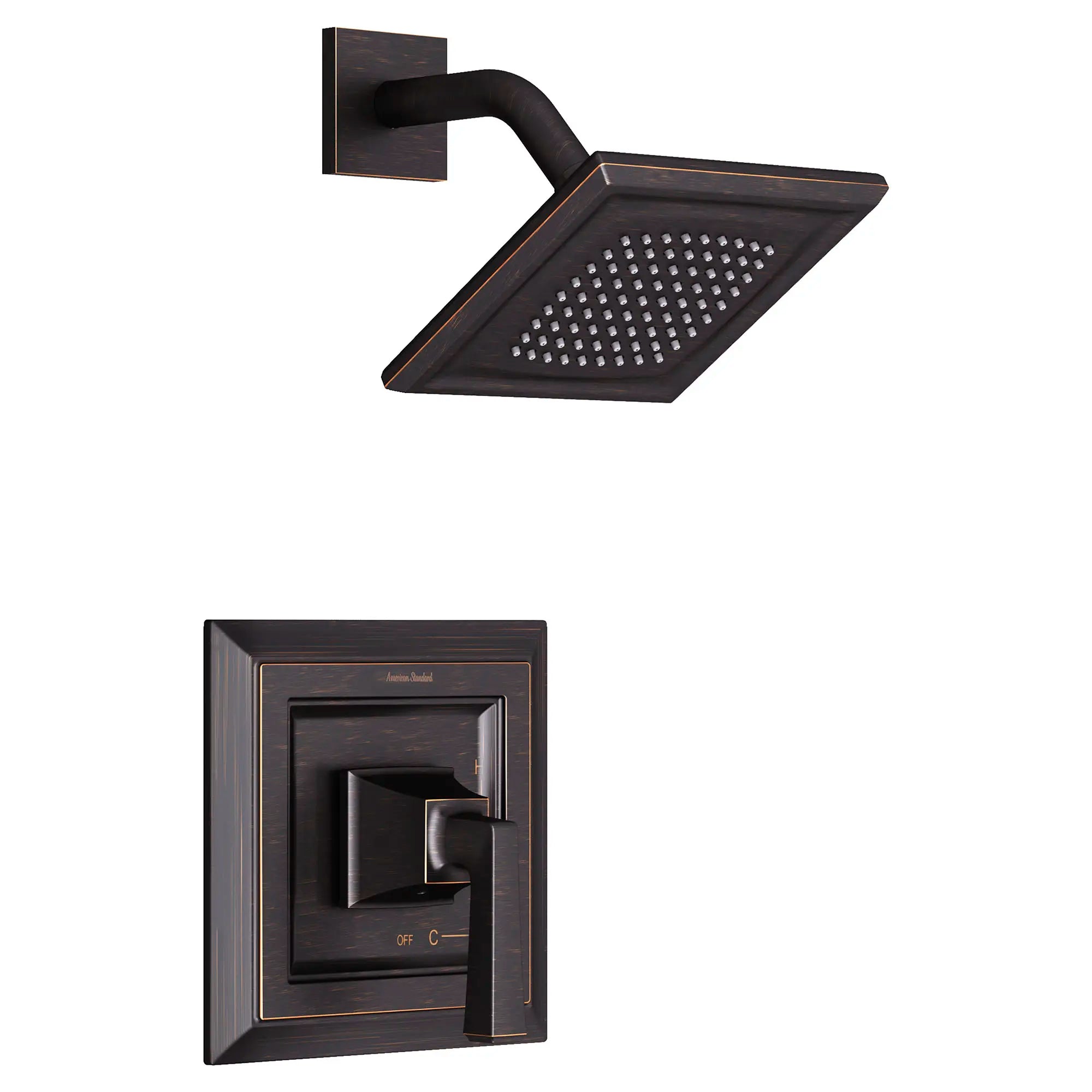 Town Square S 1.75 gpm/6.8 L/min Shower Trim Kit With Water-Saving Showerhead, Double Ceramic Pressure Balance Cartridge With Lever Handle // SHOWER / 1.75 GPM / LEGACY BRONZE // 131230_T455507278_1_0_CDNwebp.webp