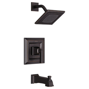 [TU455508.278] Town Square S 1.75 gpm/6.8 L/min Tub and Shower Trim Kit With Water-Saving Showerhead, Double Ceramic Pressure Balance Cartridge With Lever Handle - Polished Chrome