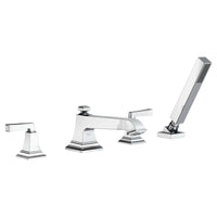 [T455901.002] Town Square® S Bathub Faucet With Lever Handles and Personal Shower for Flash® Rough-in Valve - Polished Chrome