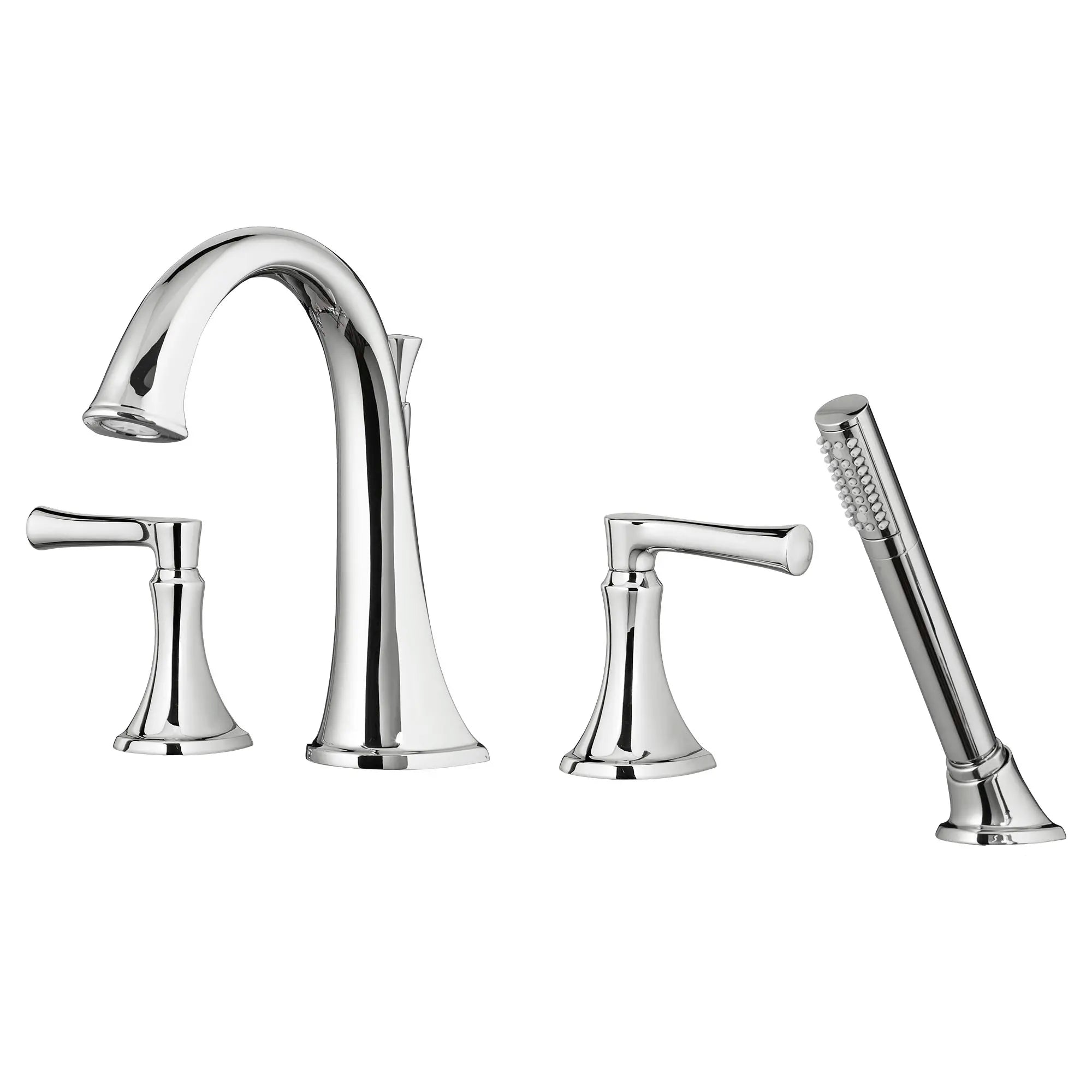 Estate Bathtub Faucet With Personal Shower for Flash® Rough-In Valve With Lever Handles // POLISHED CHROME // 131432_T722901002_1_0_CDNwebp.webp