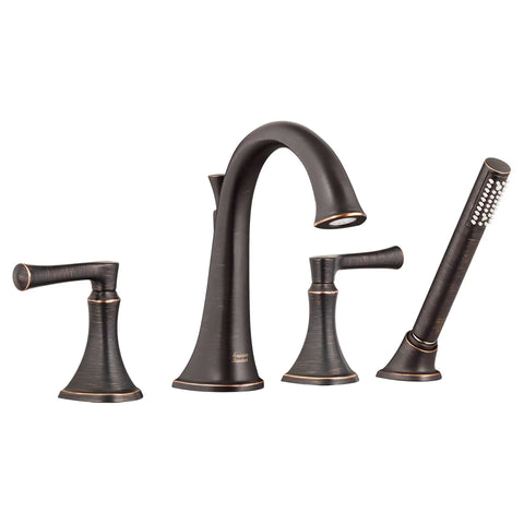 Estate Bathtub Faucet With Personal Shower for Flash® Rough-In Valve With Lever Handles
