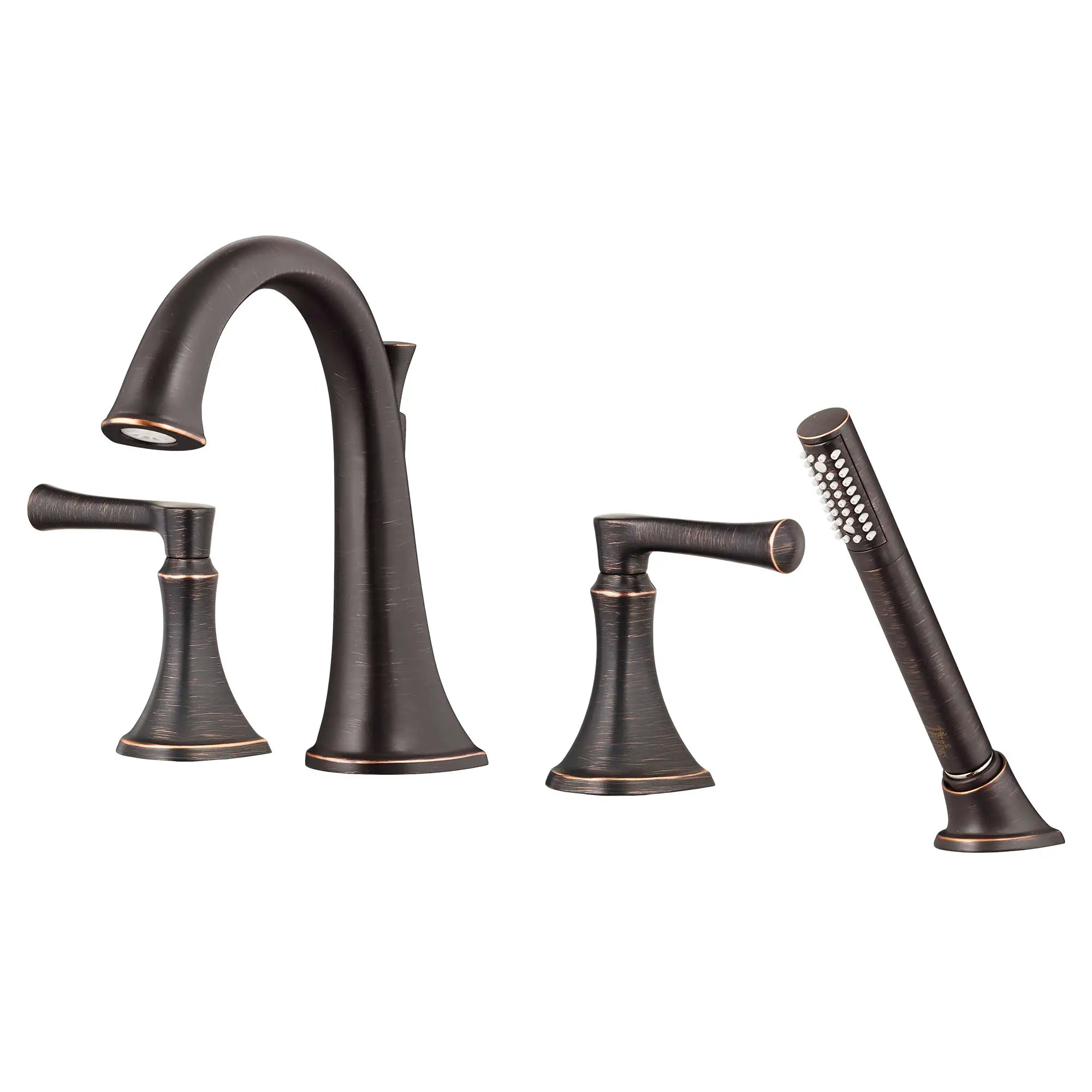 Estate Bathtub Faucet With Personal Shower for Flash® Rough-In Valve With Lever Handles // LEGACY BRONZE // 131439_T722901278_1_0_CDNwebp.webp