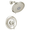 [TU052501.013] Delancey® 2.5 gpm/9.4 L/min Shower Trim Kit With 4-Function Showerhead and Lever Handle - Polished Chrome