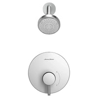 Serin® 1.75 gpm/6.6 L/min Tub and Shower Trim Kit With Water-Saving 3-Function Shower Head, Double Ceramic Pressure Balance Cartridge With Lever Handle // CHROME // 131751_TU064507002_CDNwebp.webp