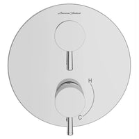 [TU064740.002] Serin® 2-Handle Integrated Shower Diverter Trim Only - Polished Chrome