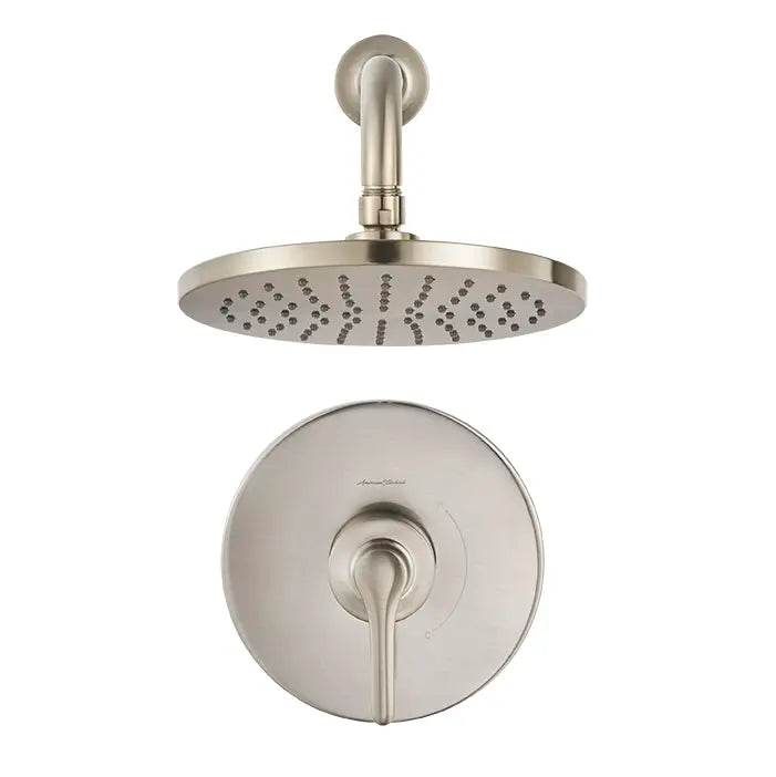 Studio® S 2.5 gpm/ 6.8 L/min  Shower Only Trim With Rain Showerhead With Double Ceramic Balance Cartridge With Lever Handle // BRUSHED NICKEL // 131849_TU105501295_0_CDNwebp.webp