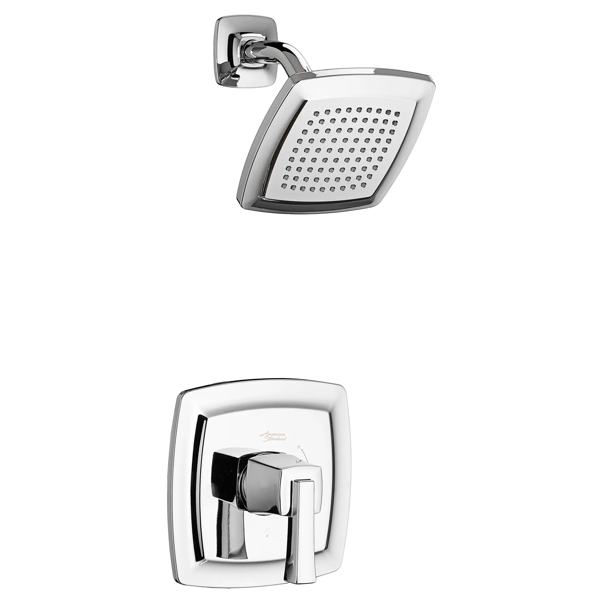 Townsend® 2.5 gpm/9.5L/min Shower Trim Kit With Rain Showerhead, Double Ceramic Pressure Balance Cartridge With Lever Handle // SHOWER / 2.5 GPM / POLISHED CHROME // 132103_TU353501002_1_0_CDNwebp.webp
