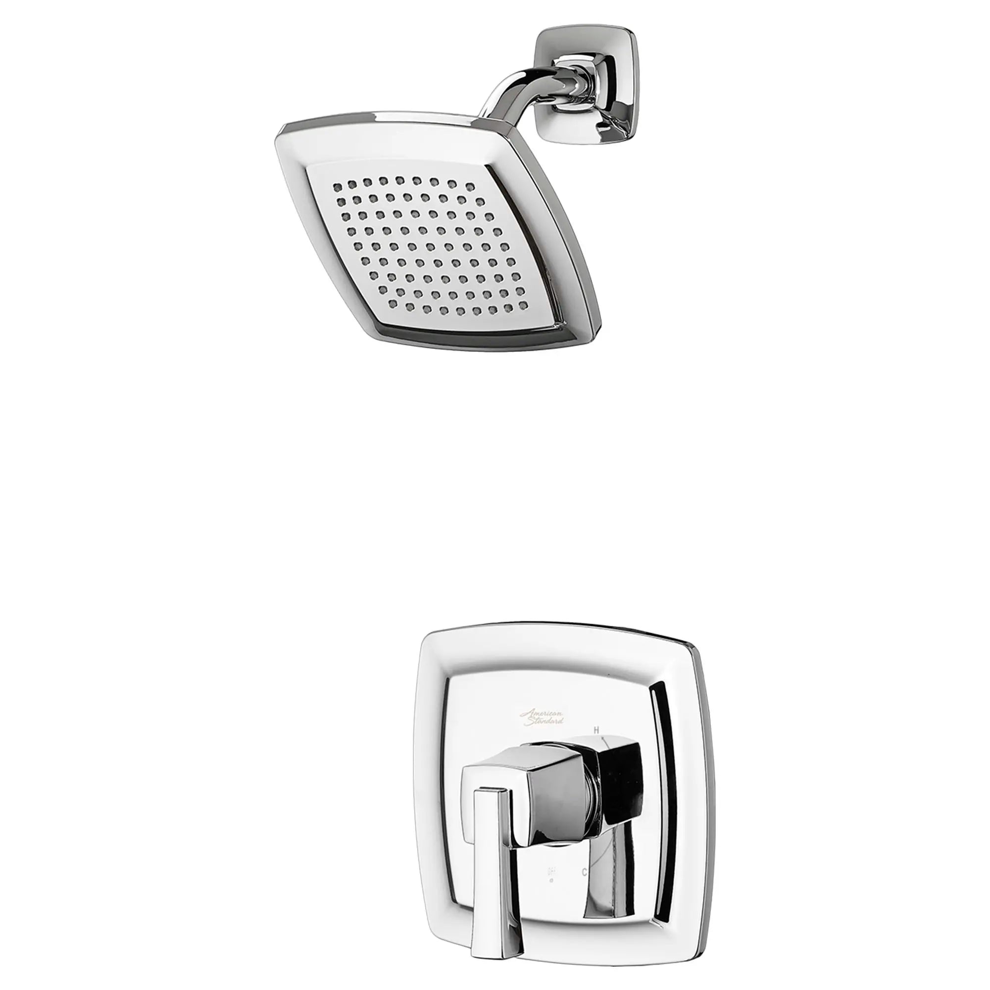 Townsend® 1.75 gpm/6.6 L/min Shower Trim Kit With Water-Saving Showerhead, Double Ceramic Pressure Balance Cartridge With Lever Handle // SHOWER / 1.75 GPM / POLISHED CHROME // 132138_TU353507002_2_0_CDNwebp.webp