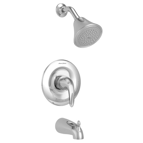 Reliant 3® 2.5 gpm/9.5 L/min Tub and Shower Trim Kit With Showerhead, Double Ceramic Pressure Balance Cartridge With Lever Handle