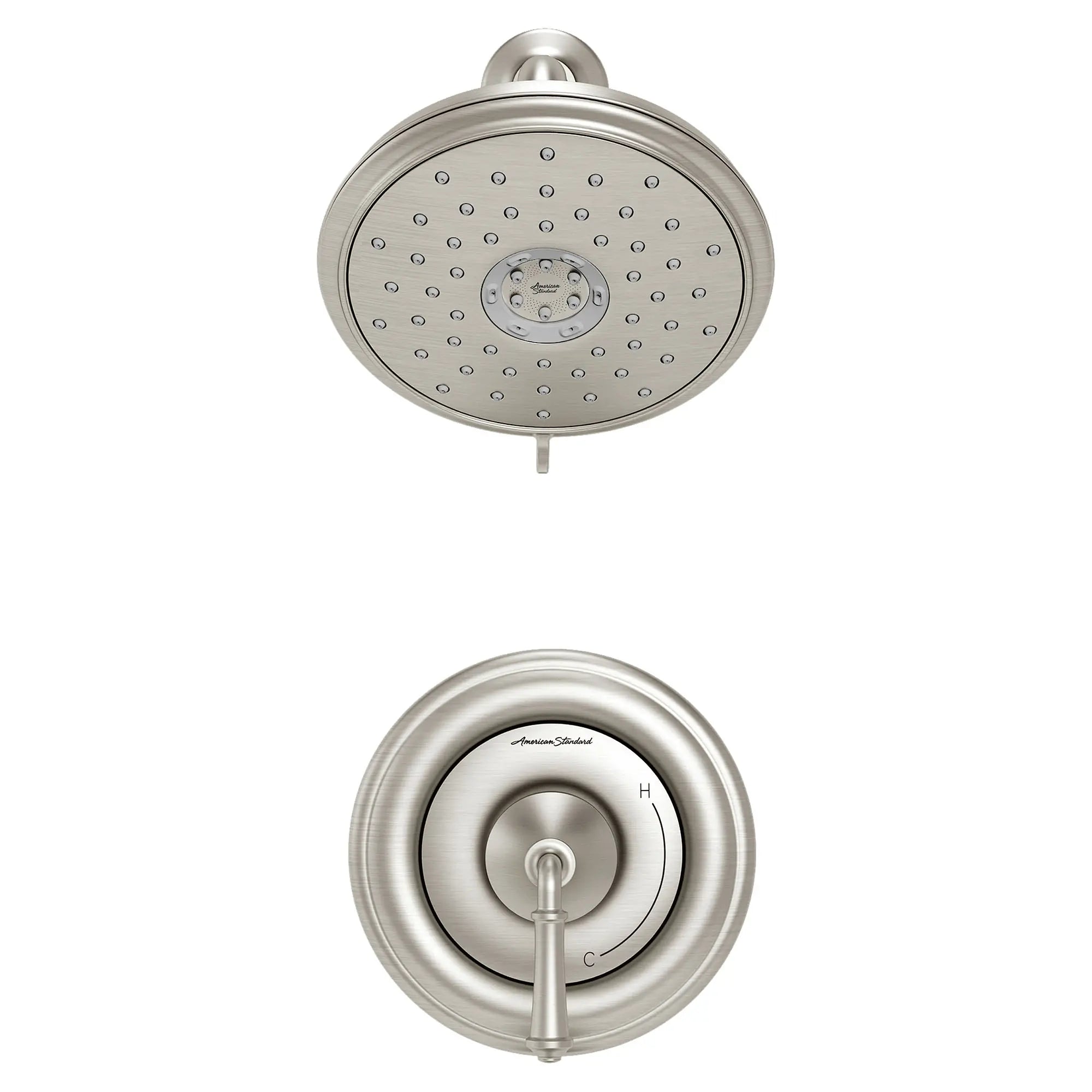 Portsmouth 2.0 GPM Shower Trim Kit with FloWise Showerhead and Lever Handle // BRUSHED NICKEL // 132348_TU420501295_0_CDNwebp.webp