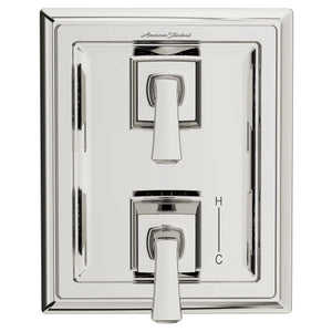 [TU455740.013] Town Square® S 2-Handle Integrated Shower Diverter Trim Only - Brushed Nickel