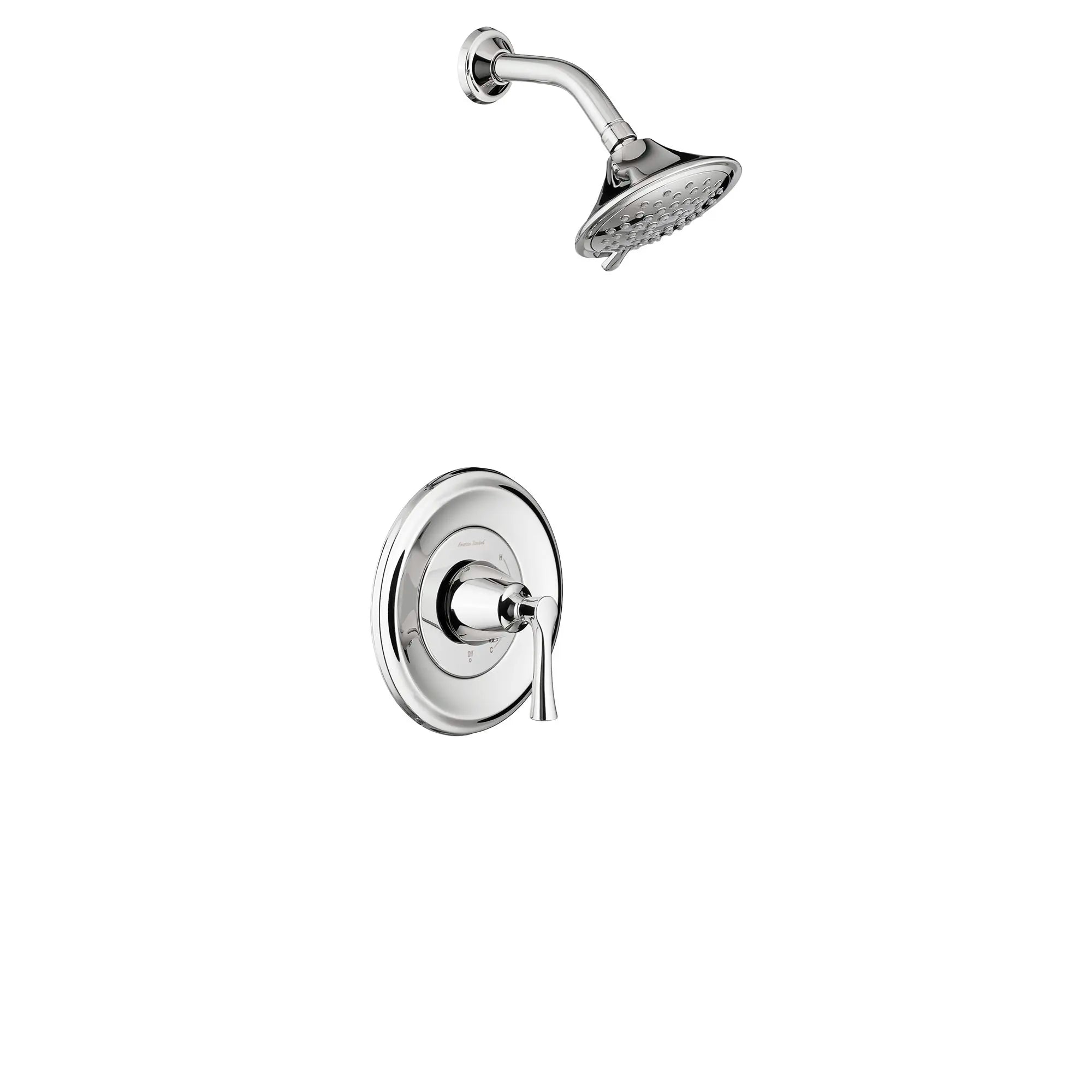 Estate 2.5 gpm/9.5 L/min Shower Trim Kit With 3-Function Showerhead, Double Ceramic Pressure Balance Cartridge With Lever Handle // SHOWER / 2.5 GPM / POLISHED CHROME // 132559_TU722501002_0_CDNwebp.webp