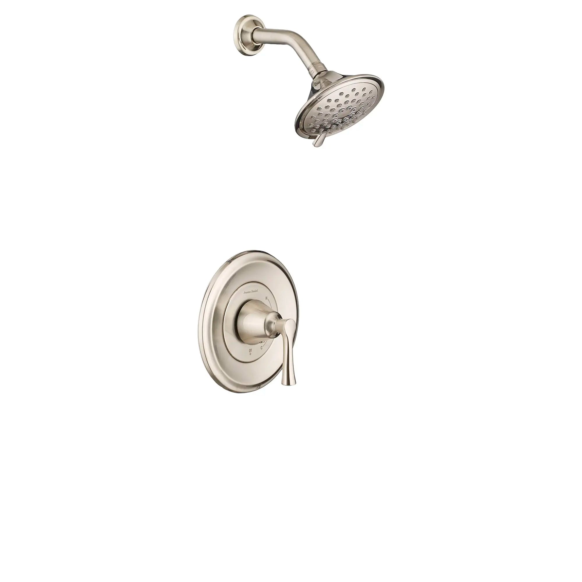 Estate 2.5 gpm/9.5 L/min Shower Trim Kit With 3-Function Showerhead, Double Ceramic Pressure Balance Cartridge With Lever Handle // SHOWER / 2.5 GPM / BRUSHED NICKEL // 132565_TU722501295_0_CDNwebp.webp