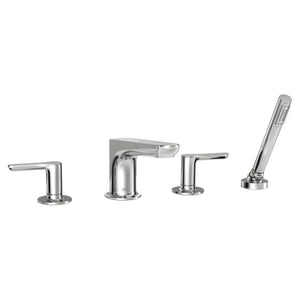 [T105901.002] Studio® S  Bathtub Faucet With Lever Handles and Personal Shower for Flash® Rough-In Valve - Polished Chrome