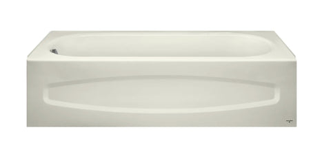 Cadet 5x30 Inch Integral Apron Bathtub Above Floor Rough with Left-hand Outlet