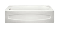 [0319202.020] Sonoma 5x30 Inch Integral Apron Bathtub Above Floor Rough With Left-Hand Outlet - White