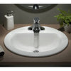 [0346803.020] Colony Drop-In Sink with 8-Inch Widespread - White