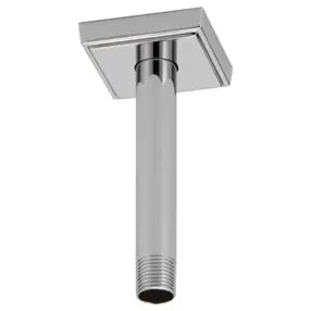 6"  Round Shwr Arm And Square Escutcheon // POLISHED CHROME // 135002_Image_1660187_002_6inch_ceiling_shower_arm_square_flange_0_CDNwebp.webp