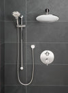 [1662827.002] Boulevard 2-Handle Thermostatic Super Shower Kit - Polished Chrome