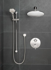 [1662827.002] Boulevard 2-Handle Thermostatic Super Shower Kit - Polished Chrome