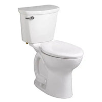 [215AA054.020] Cadet Pro Two-Piece 1.6 gpf/6.0 Lpf Chair Height Elongated Toilet Less Seat with Lined Tank - White