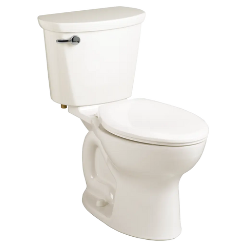 Cadet Pro Two-Piece 1.6 gpf/6.0 Lpf Standard Height Elongated Toilet Less Seat with Lined Tank
