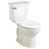 [215DA054.020] Cadet Pro Two-Piece 1.6 gpf/6.0 Lpf Standard Height Round Front Toilet Less Seat with Lined Tank - White