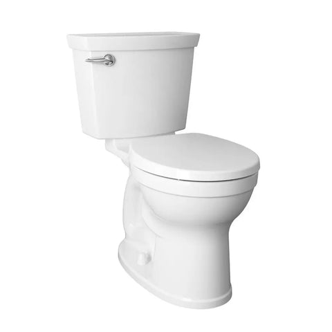 Champion 4 Two-Piece 1.28 gpf/4.8 Lpf Chair Height Elongated Complete Toilet With Seat and Lined Tank