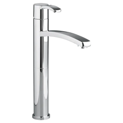[7431152.002] Boulevard Single-Hole Single-Handle Vessel Faucet 1.2 gpm/4.5 L/min with Grid Drain - Polished Chrome