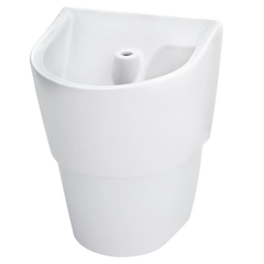 [9118911.020] ICU Sink and Shroud Less Drain and P-Trap - White
