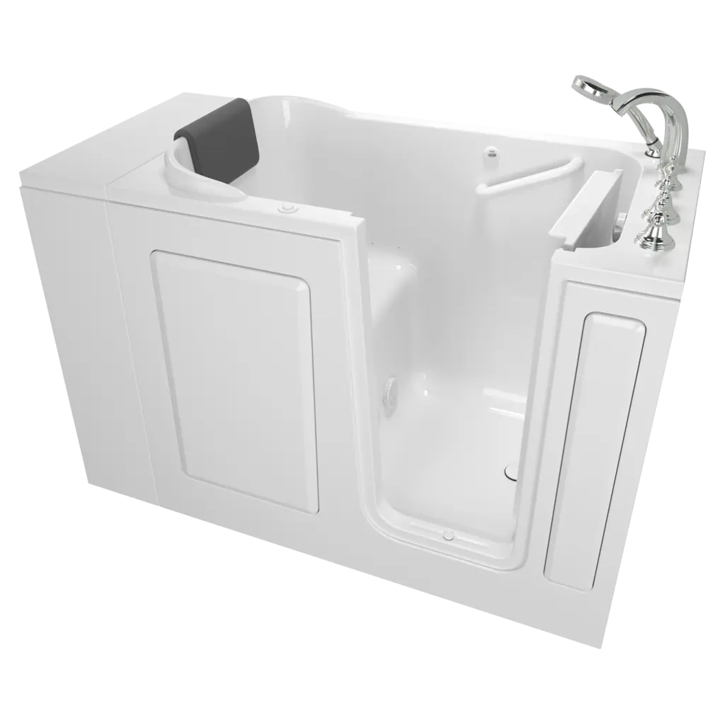 Gelcoat Premium Series 28 x 48-Inch Walk-in Tub With Air Spa System - Right-Hand Drain With Faucet // WHITE // 135159_Image_C2848.109.ARW_GELCOAT_WIT_Walk-in_0_CDNwebp.webp