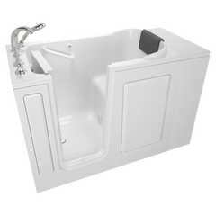 [C2848.109.SLW] Gelcoat Premium Series 28 x 48-Inch Walk-in Tub With Soaking Bath - Left-Hand Drain With Faucet - White
