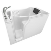 [C3052.109.SLW] Gelcoat Premium Series 30 x 52 -Inch Walk-in Tub With Soaking Bath - Left-Hand Drain With Faucet - White