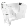 [C3052OD.109.SLW-PC] Gelcoat Premium Series 30 x 52-Inch Walk-in Tub With Soaking Bath - Left-Hand Drain With Faucet - White
