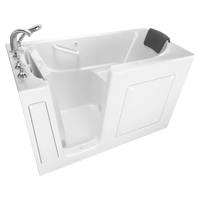 [C3060.109.ALW] Gelcoat Premium Series 30 x 60 -Inch Walk-in Tub With Air Spa System - Left-Hand Drain With Faucet - White