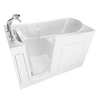 [C3060.509.SLW] Gelcoat Value Series 30 x 60-Inch Walk-in Tub With Soaking Bath - Left-Hand Drain With Faucet - White