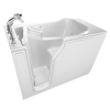 [C3060.509.WLW] Gelcoat Value Series 30 x 60-Inch Walk-in Tub With Whirlpool System - Left-Hand Drain With Faucet - White