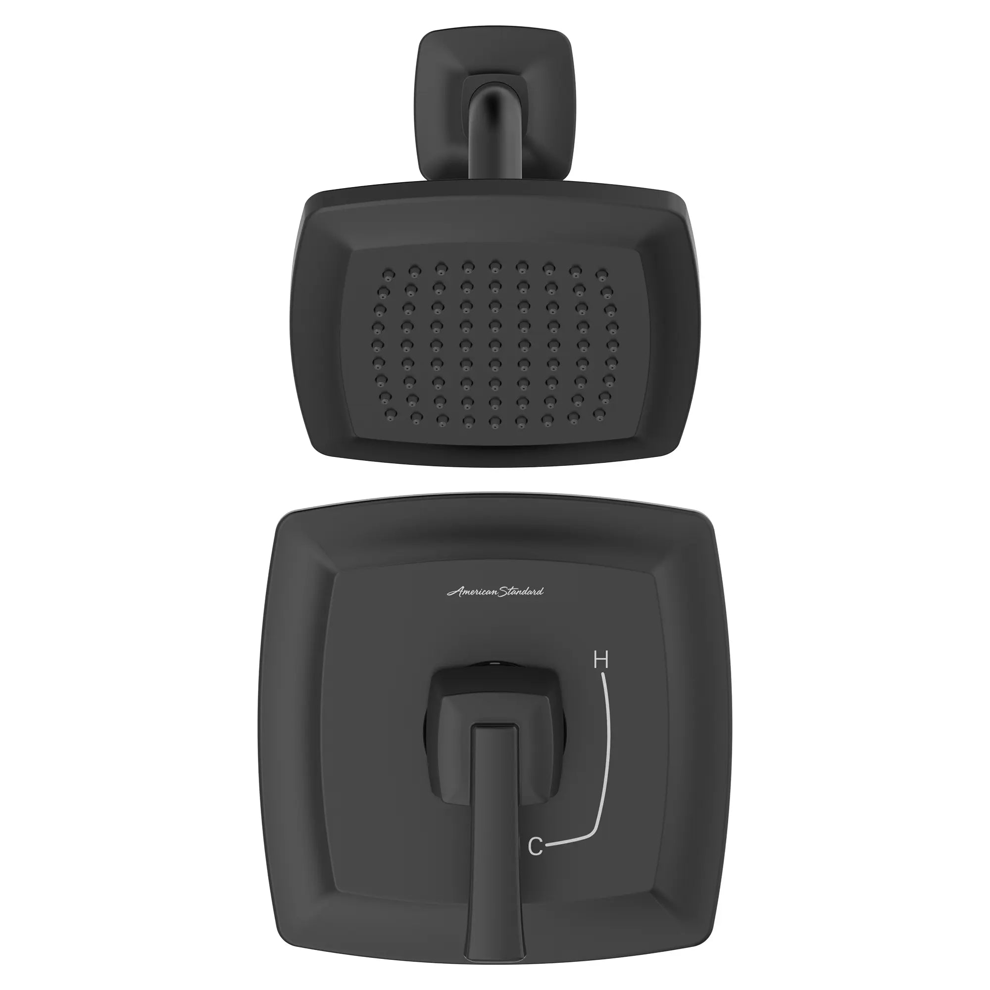 Townsend® 1.75 gpm/6.6 L/min Shower Trim Kit With Water-Saving Showerhead, Double Ceramic Pressure Balance Cartridge With Lever Handle // SHOWER / 1.75 GPM / MATTE BLACK // 152287_TU353507.243_1_0_CDNwebp.webp