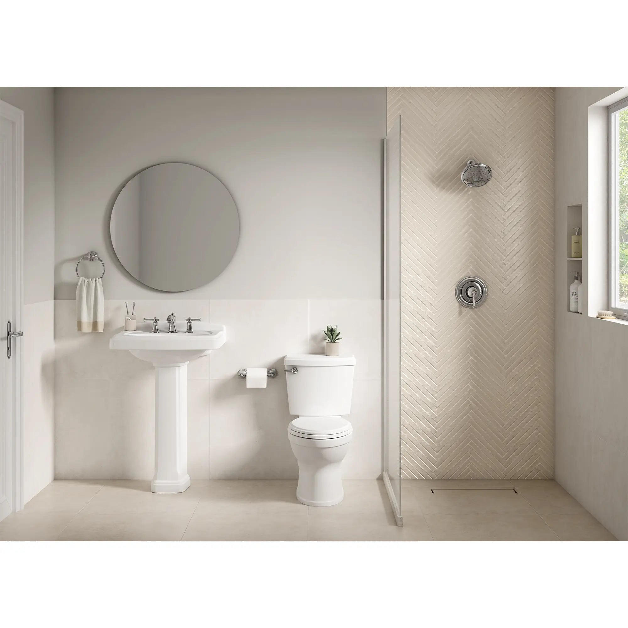 Portsmouth® Champion® PRO Two-Piece 1.28 gpf/4.8 Lpf Standard Height Elongated Toilet Less Seat // WHITE // 153233_B-0555801.020_213CA104.020_TU420501.002_7415801.002_0_CDNwebp.webp