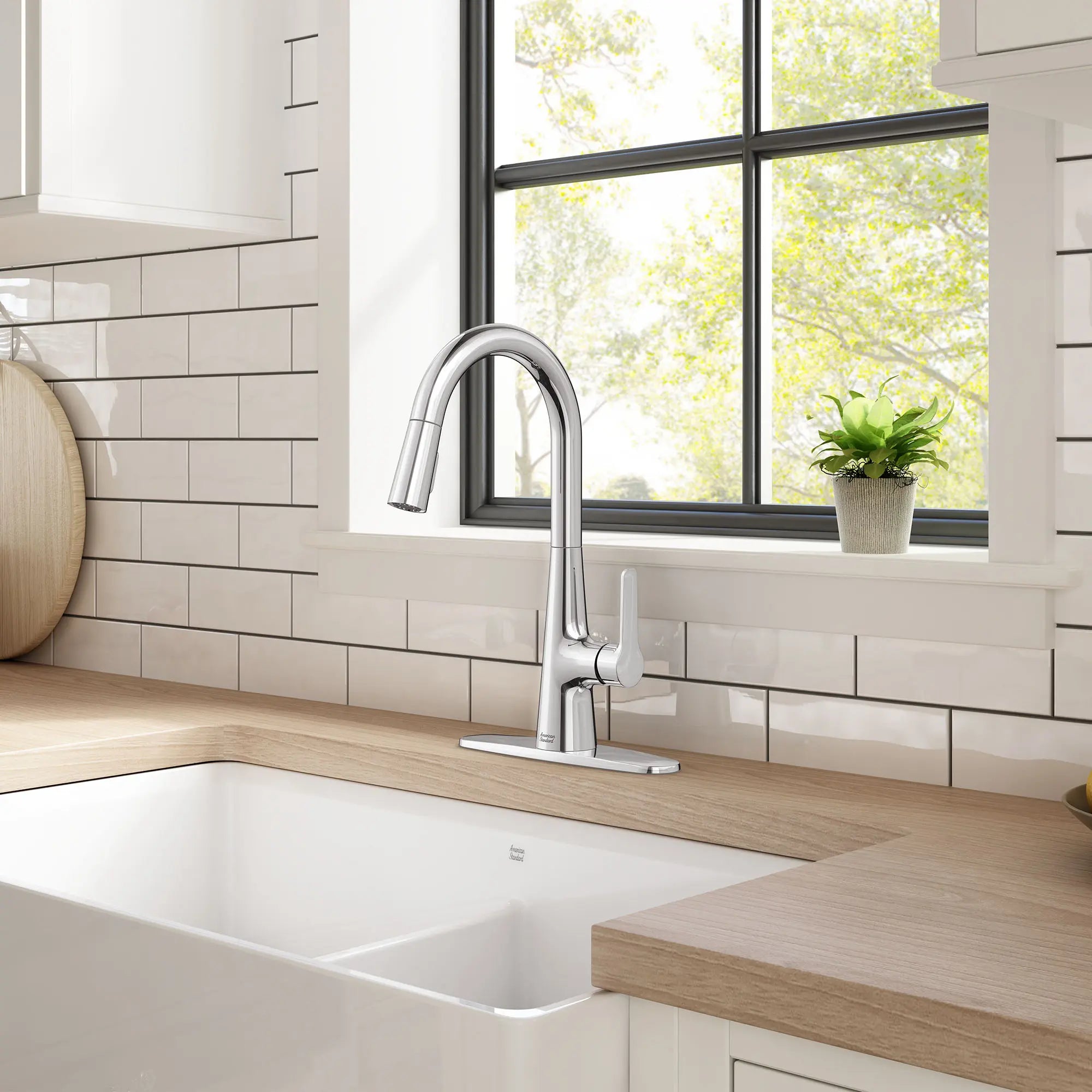 Calusa Pull-Down Dual Spray Kitchen Faucet 1.8 GPM // POLISHED CHROME // 153369_B-7442300.002_0_CDNwebp.webp