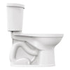 [211AA105.020] Champion® PRO Two-Piece 1.28 gpf/4.8 Lpf Chair Height Elongated Right-Hand Trip Lever Toilet Less Seat - White