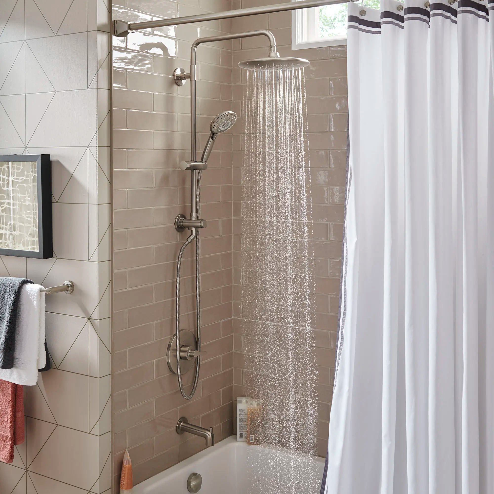 Spectra Versa® 24-Inch 4-Function 1.8 gpm/6.8 L/min Shower System With Rain Showerhead // BRUSHED NICKEL // 153808_B-9035804295_9038804.295_3_0_CDNwebp.webp