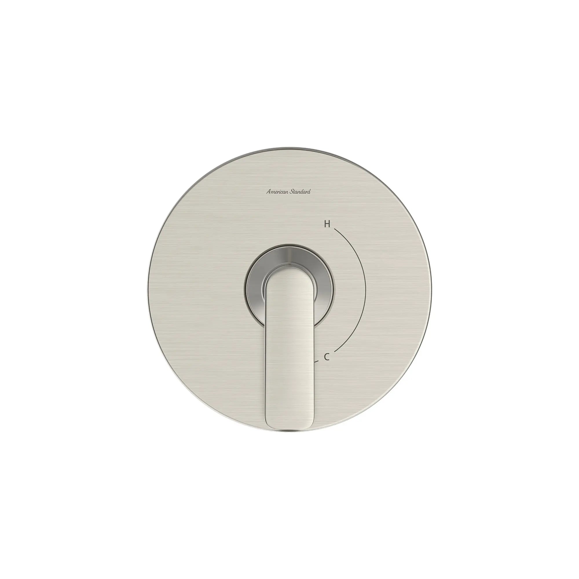 Aspirations Pressure Balance Valve Trim With Double Ceramic Pressure Balance Cartridge and Lever Handle // VALVE ONLY / BRUSHED NICKEL // 155519_Aspirations_SiloFront_tu061500.295_0001_Jan2023_0_CDNwebp.webp