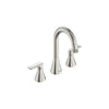 [7061821.295] Aspirations 8-Inch Widespread 2-Handle Pull-Down Bathroom Faucet 1.2 gpm/4.5 L/min With Lever Handles - Brushed Nickel