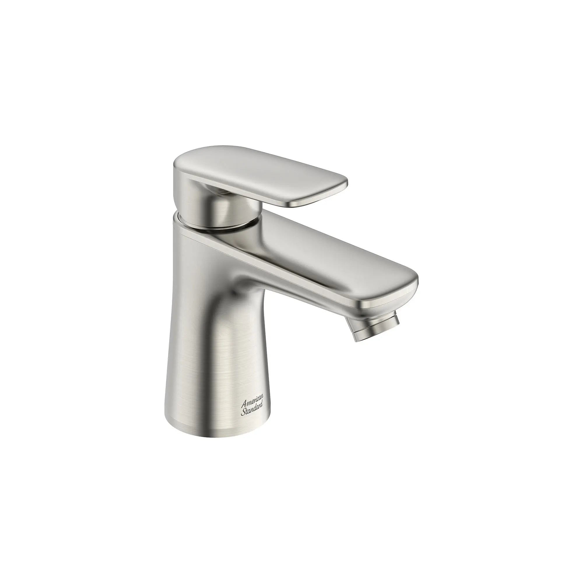 Aspirations® Single-Handle Petite Bathroom Faucet 1.2 gpm/ 4.5 L/min With Lever Handle // BRUSHED NICKEL // 155573_Aspirations_SiloRight_7061131.295_0001_Jan2023_0_CDNwebp.webp