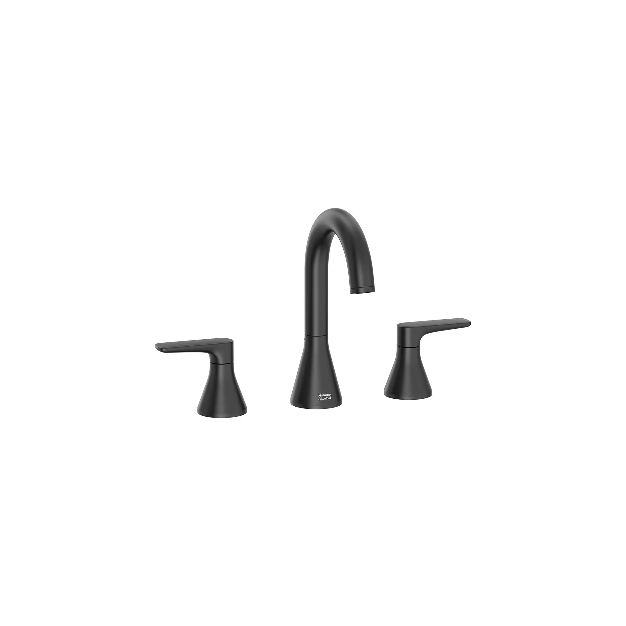 Aspirations® 8-Inch Widespread 2-Handle Bathroom Faucet 1.2gpm/4.5 L/min With Lever Handles // MATTE BLACK // 155585_Aspirations_SiloRight_7061801.243_0002_Jan2023_0_CDNwebp_f0307470-720c-4b76-972e-a6c76593e9f1.webp