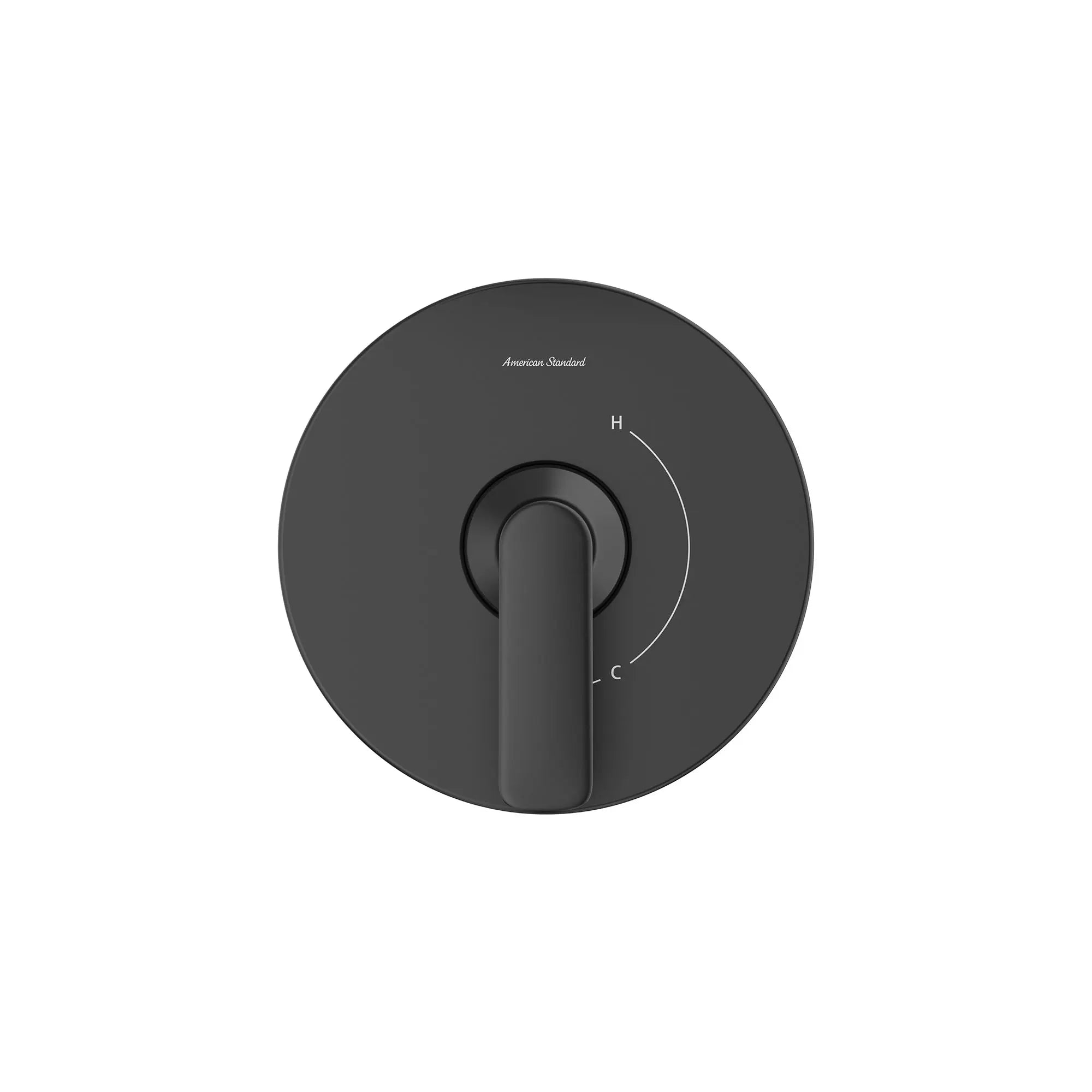 Aspirations Pressure Balance Valve Trim With Double Ceramic Pressure Balance Cartridge and Lever Handle // VALVE ONLY / MATTE BLACK // 155609_Aspirations_SiloFront_tu061500.243_0001_Jan2023_0_CDNwebp.webp