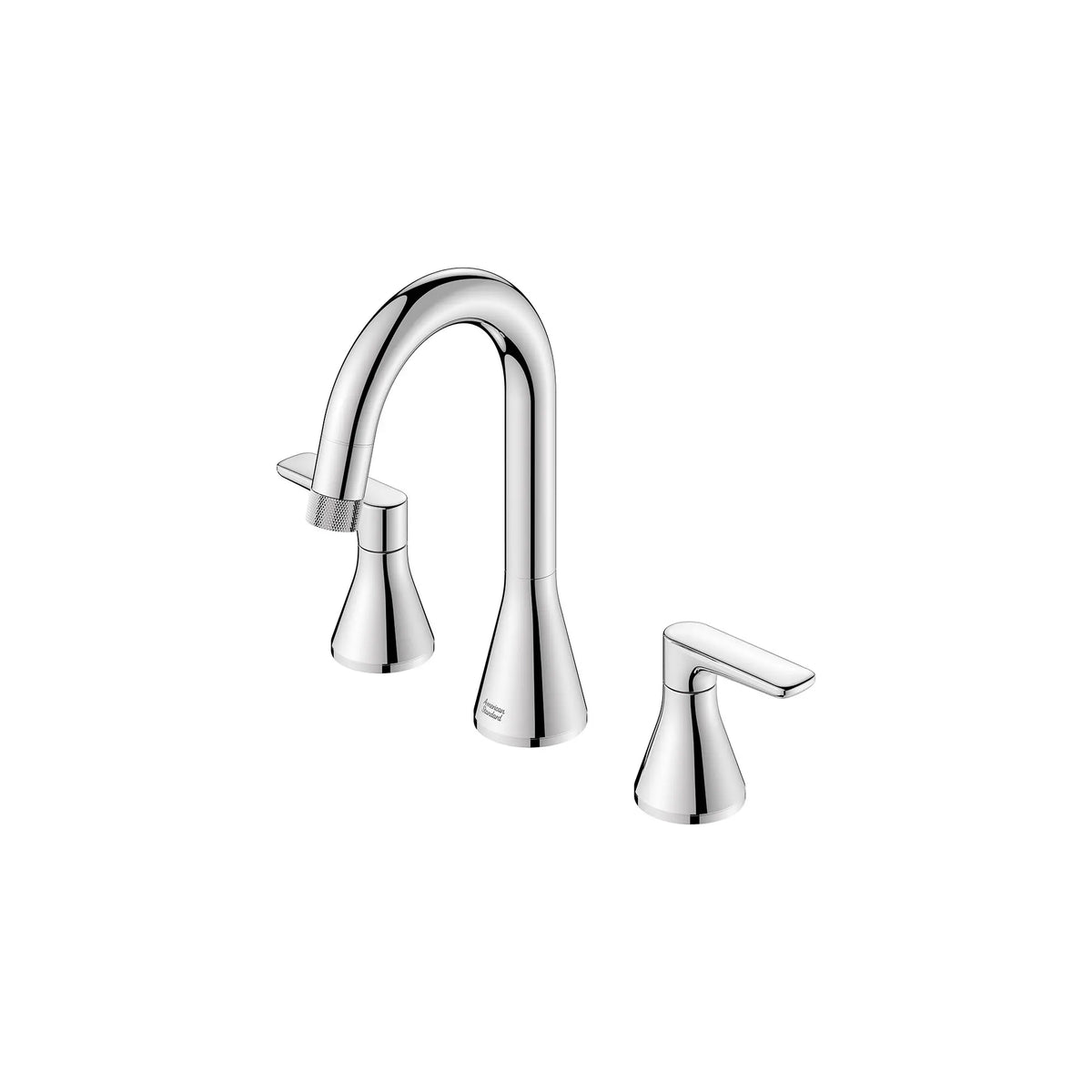 Aspirations® 8-Inch Widespread 2-Handle Pull-Down Bathroom Faucet 1.2gpm/4.5 L/min With Lever Handles // POLISHED CHROME // 155612_Aspirations_SiloLeft_7061821.002_0001_Jan2023_0_CDNwebp_21537eaa-4e88-4c5a-b8d7-9b0507a70f7a.webp