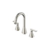 [7061821.295] Aspirations 8-Inch Widespread 2-Handle Pull-Down Bathroom Faucet 1.2 gpm/4.5 L/min With Lever Handles - Brushed Nickel
